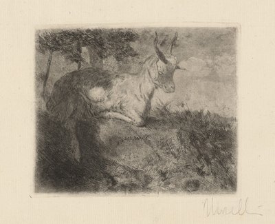 Mała Koza (La capretta) autorstwa Domenico Morelli