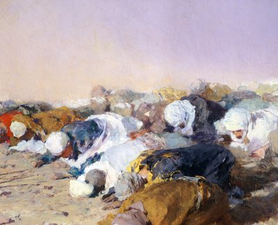 Kazanie Mahometa autorstwa Domenico Morelli