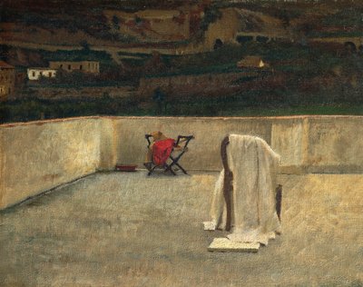 Taras, reż. Domenico Morelli, olej na płótnie autorstwa Domenico Morelli