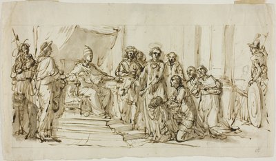 Audiencja papieska autorstwa Domenico Pozzi