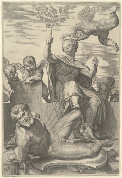 Alegoria Pokoju autorstwa Domenico Tibaldi