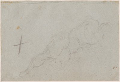 Akt kobiecy [verso] autorstwa Domenico Tintoretto