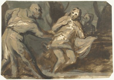 Zuzanna i Starsi autorstwa Domenico Tintoretto