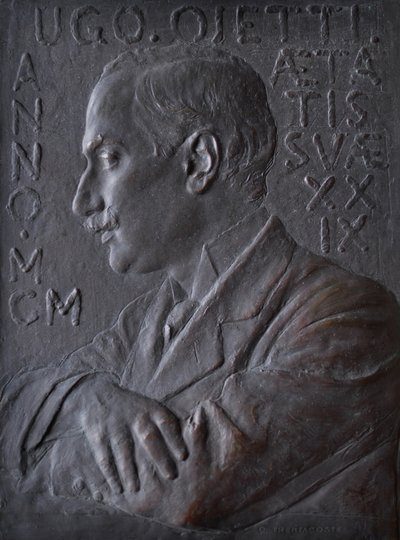 Portret Ugo Ojettiego autorstwa Domenico Trentacoste
