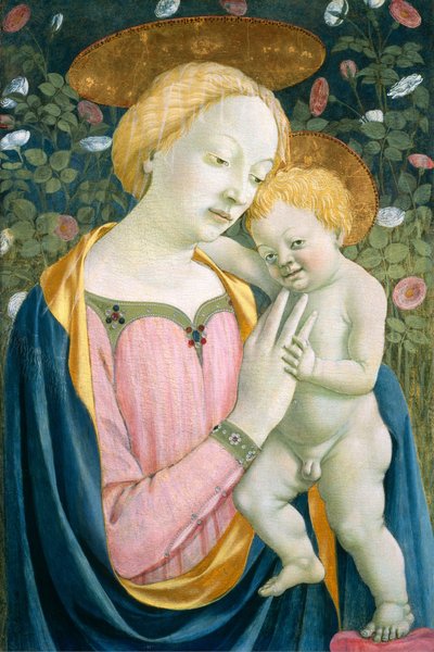 Madonna z Dzieciątkiem autorstwa Domenico Veneziano