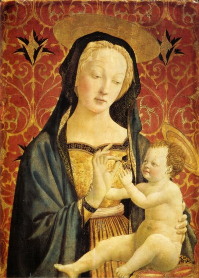Madonna z Dzieciątkiem autorstwa Domenico Veneziano