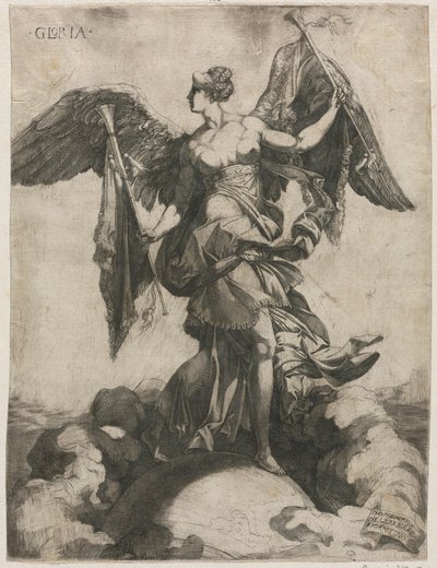 Gloria autorstwa Domenico del Barbiere