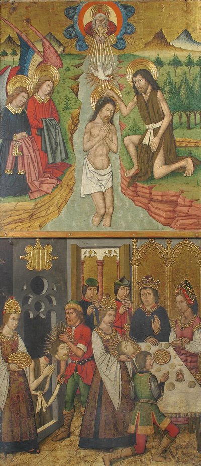 Panel z Saint John Retable, 1464-1507. autorstwa Domingo Ram