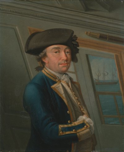 Kapitana Williama Lockera autorstwa Dominic Serres RA
