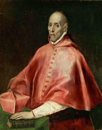 Portret kardynała Juana Pardo de Tavera, 1609. autorstwa Dominico El Greco