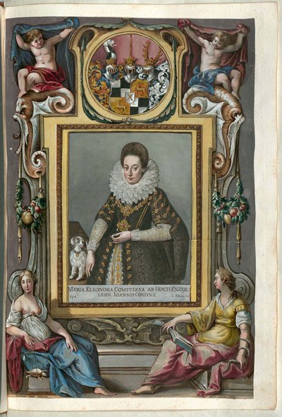 Fuggerorum et Fuggerarum imagines - 112r autorstwa Dominicus Custos