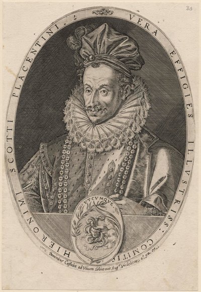 Jeronimo Scotto, przed 1615 autorstwa Dominicus or Custodis Custos