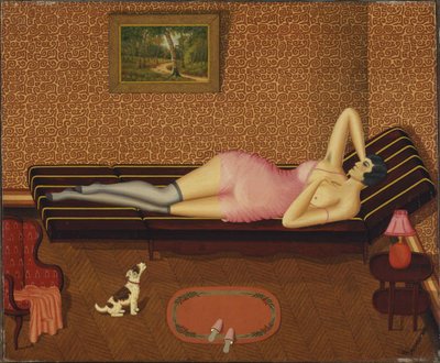 Letnia Siesta Leżąca Kobieta, 1933. autorstwa Dominique Peyronnet