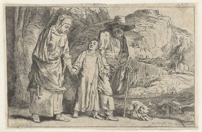 Chrystus powracający ze świątyni z rodzicami autorstwa Dominique Vivant Denon (baron)