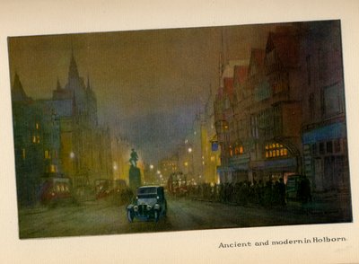 Starożytne i nowoczesne w Holborn, z „The New Lights of