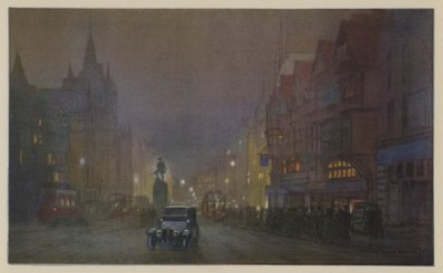 Starożytność i nowoczesność w Holborn autorstwa Donald Maxwell