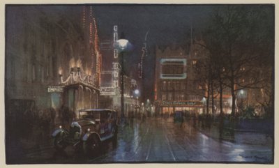 Blask Leicester Square autorstwa Donald Maxwell