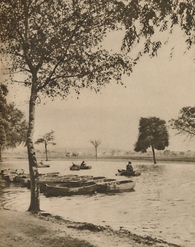 Na Blackheath, najbardziej historycznym obszarze Wielkiego Londynu, c1935. autorstwa Donald McLeish