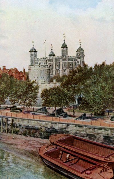 Tower of London, ok. 1930 autorstwa Donald McLeish