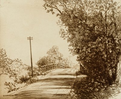 Iden Roadside autorstwa Donald Shaw MacLaughlan