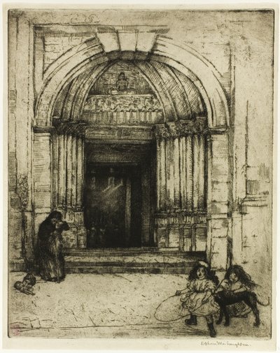 Portal St. Germain-des-Pres autorstwa Donald Shaw MacLaughlan