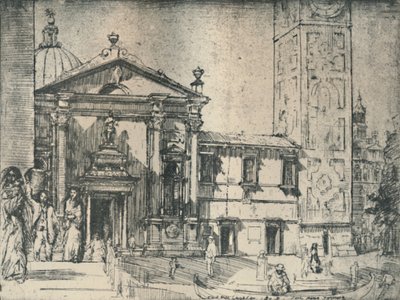 Santa Maria Formosa, koniec XIX-początek XX wieku, 1925. autorstwa Donald Shaw MacLaughlan
