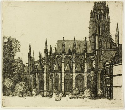 św. Ouen, Rouen autorstwa Donald Shaw MacLaughlan