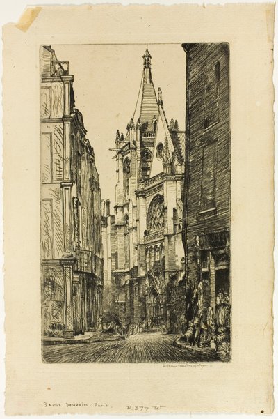 Severin, Paryż autorstwa Donald Shaw MacLaughlan