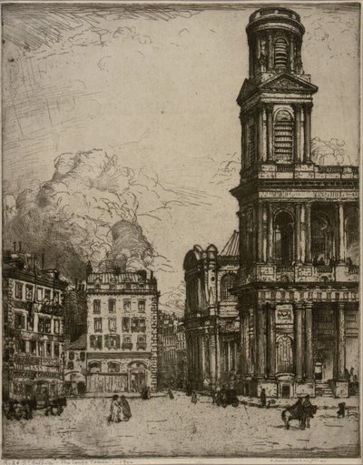 St. Sulpice Paris, La Grande Tour autorstwa Donald Shaw MacLaughlan