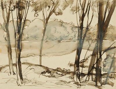 Jezioro autorstwa Donald Shaw MacLaughlan
