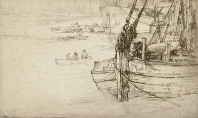 The Little Pool, Londyn autorstwa Donald Shaw MacLaughlan
