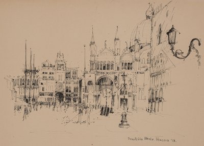 Wenecja, Plac Świętego Marka autorstwa Donatella Merlo