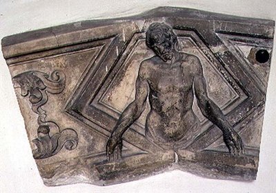 Martwy Chrystus (terakota) autorstwa Donatello