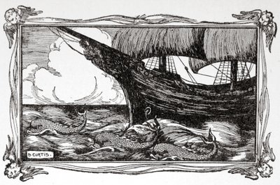 „Magiczny Eliksir”, 1905. autorstwa Dora Curtis