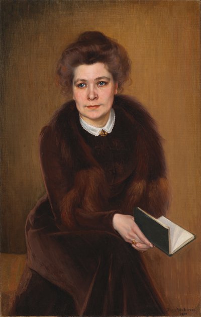 Irma (Portret siostry artysty) autorstwa Dora Wahlroos