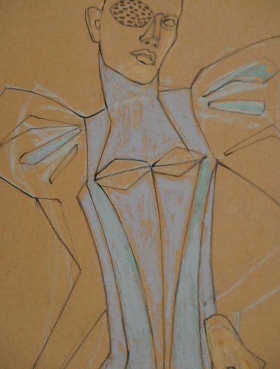 Avantgarde Fashion Figure autorstwa Doris Schmitz