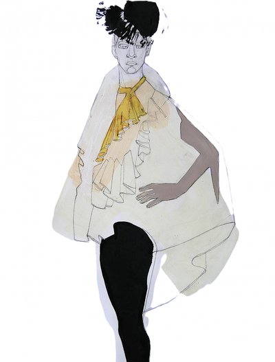Elegancka sylwetka modowa autorstwa Doris Schmitz