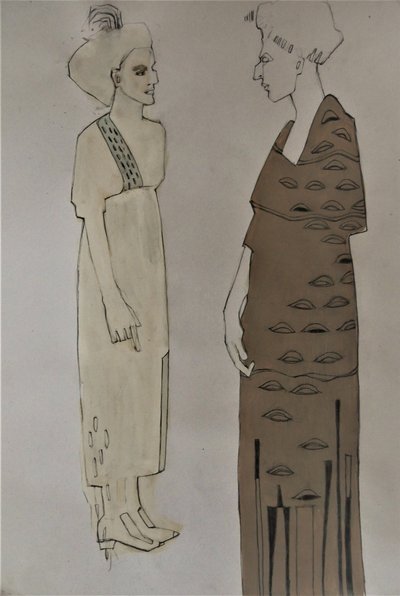 Eleganckie sylwetki modowe autorstwa Doris Schmitz
