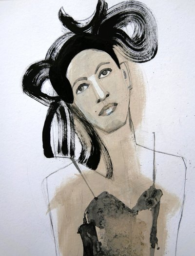 Elegancki portret modowy autorstwa Doris Schmitz