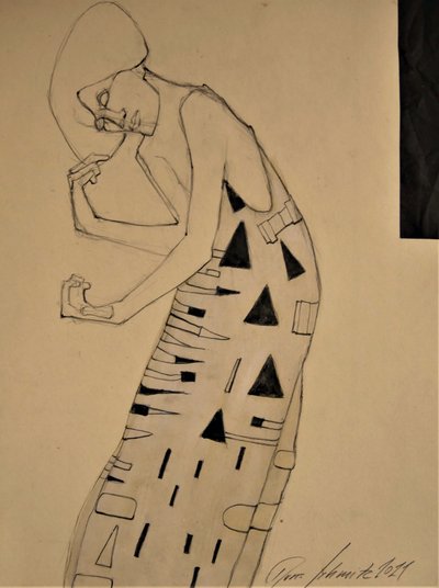 Elegancka figura geometryczna autorstwa Doris Schmitz