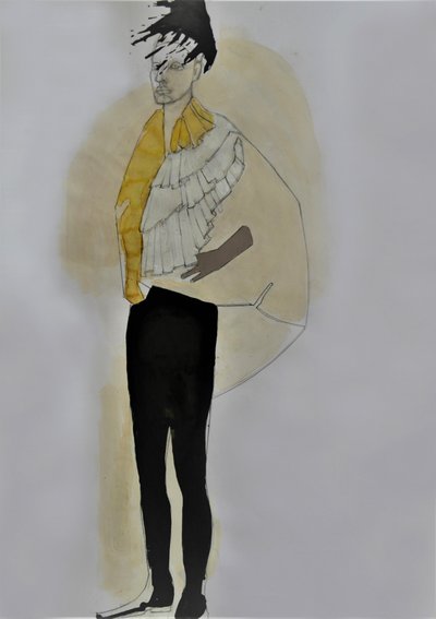 Współczesna ilustracja modowa autorstwa Doris Schmitz