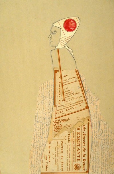 Profil papieru w stylu vintage autorstwa Doris Schmitz