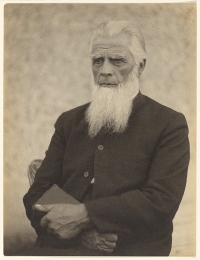 Minister w Ephrata, Pensylwania autorstwa Doris Ulmann