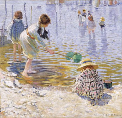 Nad morzem (olej na płótnie) autorstwa Dorothea Sharp