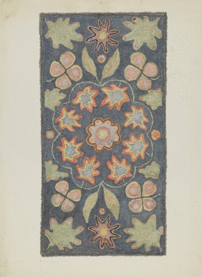Dywan z haczykiem autorstwa Dorothy Lacey
