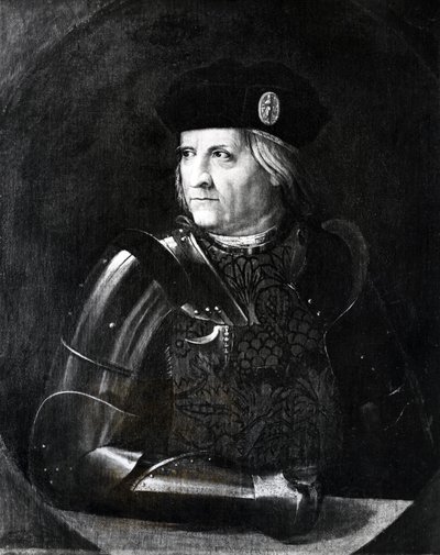 Portret Herkulesa I z Este (1433-1505) autorstwa Dosso Dossi