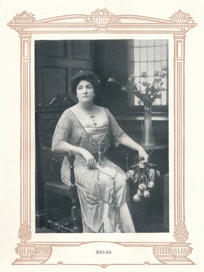 Melba, 1895. autorstwa Dover Street Studios