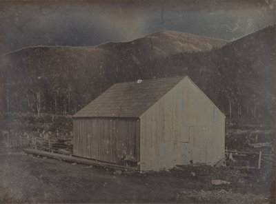 Widok na stodołę w New Hampshire autorstwa Dr. Samuel A. Bemis