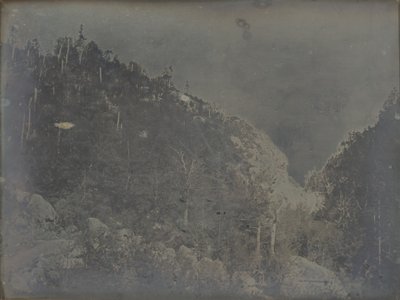 Widok w obrębie Crawford Notch, New Hampshire autorstwa Dr. Samuel A. Bemis
