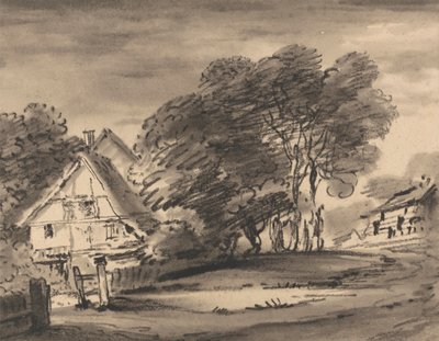 Chata wśród drzew autorstwa Dr. Thomas Monro